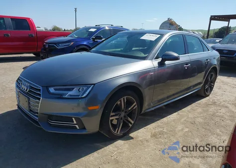 2018 Audi A4 2.0T Tech Ultra Premium/2.0T Ultra Premium z USA, uszkodzony, nr VIN WAULMAF42JA233811